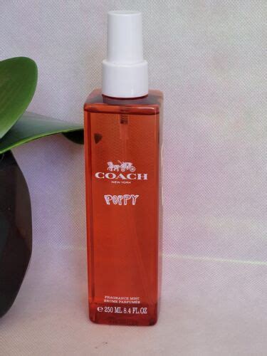 coach poppy body mist.